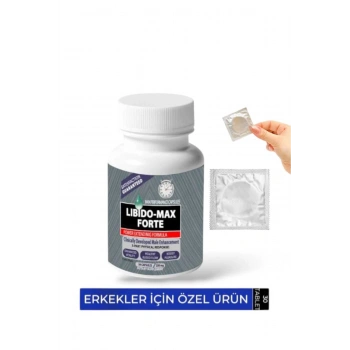 L.ibi.do Ma.x Fo.rte 30lu Performans Destekleyici Takviye + Prezervatif HEDİYE
