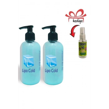 Lıpo Cold Selulitlerinize ve Fazla Yaglarınıza Karşı Bakım ve Masaj Kremi 250 ml x 2 ad.