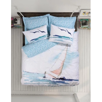 Maritime Nev Takımı Çift Kişilik Sail Mavi