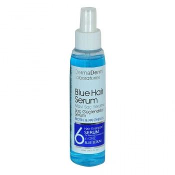 Mavi Saç Serumu Saç Güçlendirici Serum (Biotin Panthenol Vitamin E-Keratin) 125 ML