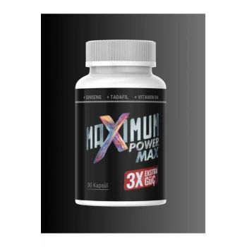 Maximum Power Max 3x Effect Erkeklere Extra Sertlik Maxìmum Güç 30 Lu