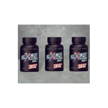 Maximum Power Max 3x Effect Erkeklere Extra Sertlik Maxìmum Güç 30 Lu X 3 Adet