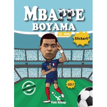 Mbappe Boyama Kitabı