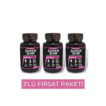 Medinutrica Super Slim Bay/ Kullanımına Uygun 30lu Takviye X 3 Adet
