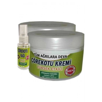 Mem Çörek Otu Kremi 2 Adet - Çörek Otu Yağı Hediye