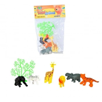 Mini Vahşi Hayvanlar Oyun Seti 7li