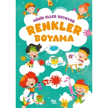 Minik Eller Boyuyor – Renkler Boyama Kitabı (Örnek li)