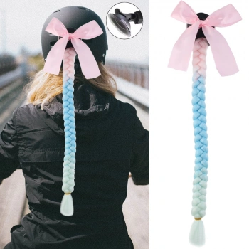 Motosiklet Kaskı Örgülü At Kuyruğu / ACM08