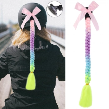 Motosiklet Kaskı Örgülü At Kuyruğu / ACM18