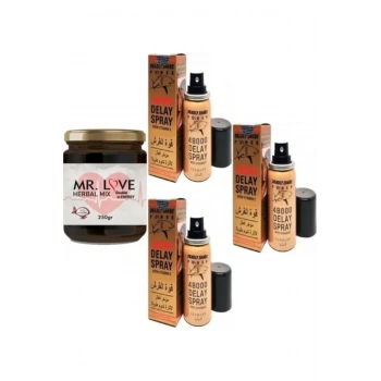 Mr. Love Mrlove Ginsengli 250 gr Ve Spray 3 Adet