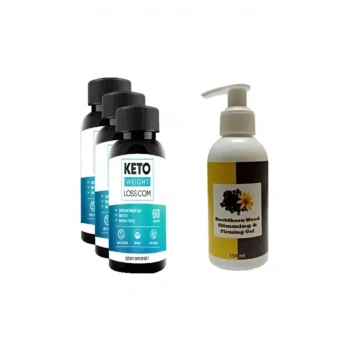 Mucizevi Buckthorn Weed Slimming Gel 150 ml + Çehre Tohumu Sıkılaştırıcı X 3 ADET