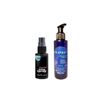 Mucizevi Ero Long Time Spray For Men 50ML Erkeklere Özel Sprey + Mucizevi 125ML Lubricant Gel