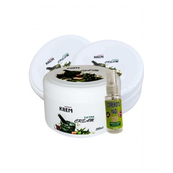 Mucizevi Krem 3Adet Bölgesel Bakım Relax Kremi 125 ml CRK:045 + Yanında Hediye 30 ml Çörek Otu Yağı