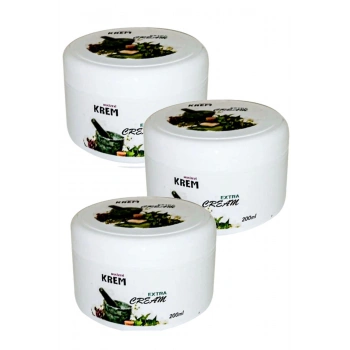 Mucizevi Krem Vücut ve Eklem Sızları için Bakım Kremi 200 ml x 3 adet