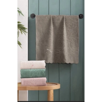 Nakışlı 4´lü 50x90 El Havlusu Nabi V2