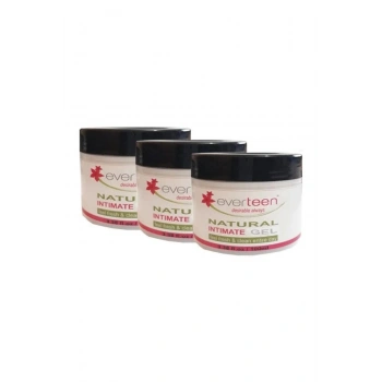 Natural Intimate Gel Bayanlara Özel Genital Bölge Temizleme Jeli 100 Ml.- 3 Adet