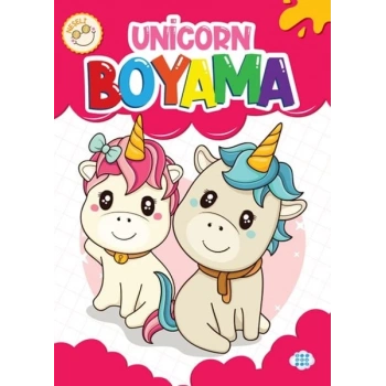 Neşeli Unicorn Boyama