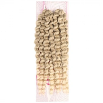 Nice Bulk Afro Su Dalgası Saç / Küllü Balköpüğü / Platin Ombreli