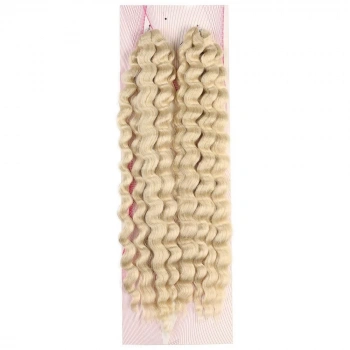 Nice Bulk Afro Su Dalgası Saç / Platin