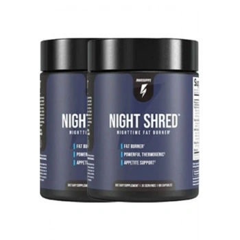 Night Shread Time Fat Burner Gece Yağ Yakma 60 Lı X 2 Adet