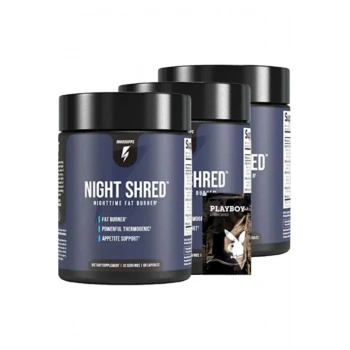 Night Shread Time Fat Burner Gece Yağ Yakma 60 Lı X 3 ADET + 1 Jel Hediye