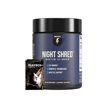 Night Shred Nighttime Fat Burner 60 Caps + 1 Hediy.e Jel ASMX2-2:0034