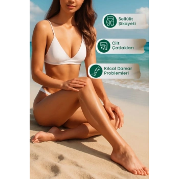 on 120 ml Bacak Krem + Hoodia Gel Yaza Hazırlık Seti