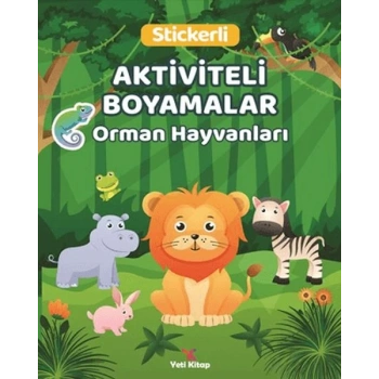 Orman Hayvanları Aktiviteli Boyamalar