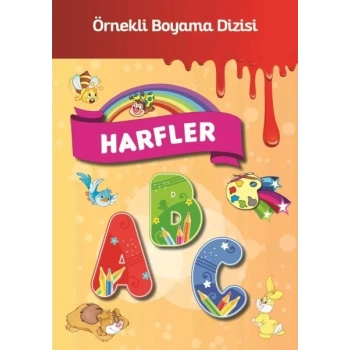Örnekli Boyama - Harfler