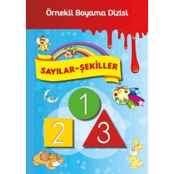Örnekli Boyama - Sayılar - Şekiller