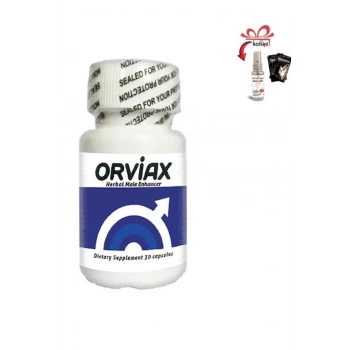 Orviax Erkeklere Özel lü Ser.tleştiricili Takviyesi 30lu x 1 ad+Afrodizayn Masaj Yağı
