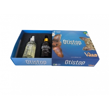 Otistop Kedi Köpek Kulak Uyuzu Bakım Losyonu 30 ml + 30 ml