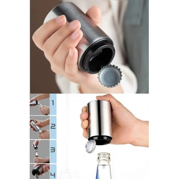 Otomatik Açacak - Otomatik Basmalı Şişe Kapak Açacağı