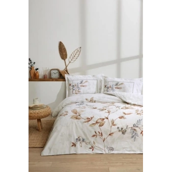 Özdilek Çift Kişilik Ranforce Nev Takımı Cuivre Gri