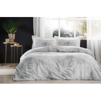 Özdilek Çift Kişilik Ranforce Nev Takımı Frunze Gri