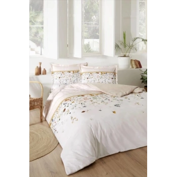 Özdilek Çift Kişilik Ranforce Nev Takımı Marigold Krem