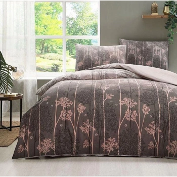 Özdilek Çift Kişilik Ranforce Nev Takımı Marrom Kahve