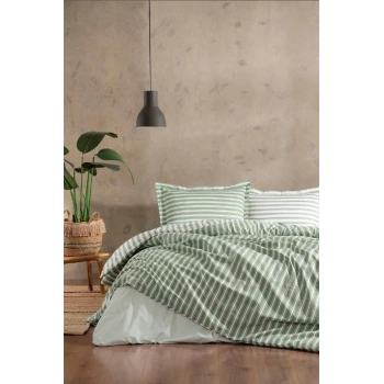 Özdilek Çift Kişilik Ranforce Nev Takımı Trioline Yeşil