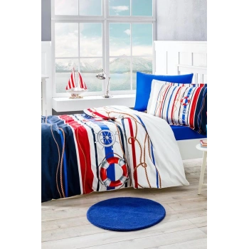 Özdilek Tek Kişilik Ranforce Nev Takımı Seashore Mavi