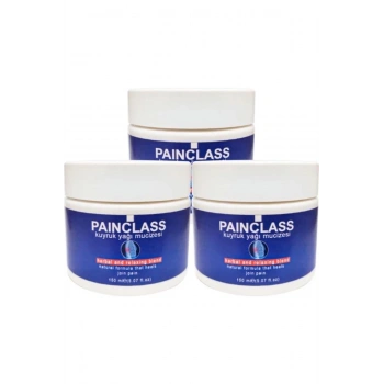 Painclass HZNKS038 3ADET 150 ml Büyük Boy Kuyruk Yağı Kremi Pain Cream Ağ Rılara Krem