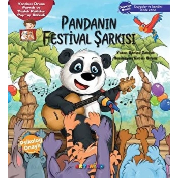 Pandanın Festival Şarkısı tıcı Drama Parmak ve Tuzluk Kuklalar Pop-up Sahneli