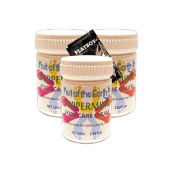 Peppermint SNMP20318 3AD Ayakkokusuna ve Ayaklara Bakım 50 ml Ölçek Kremi + Yanında Jel