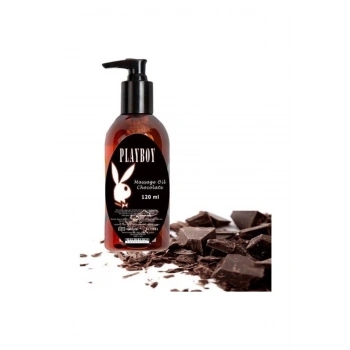 Playboy Chocolate Massage Oil 120 Ml Çikolata Aromalı Vücut Masaj Yağ 3 Adet