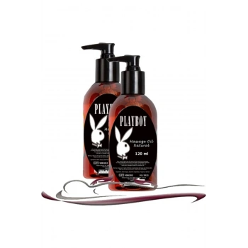 Playboy Natural Massage Oil Kokusuz Vücut Masaj Yağı 2 Adet 120 ml