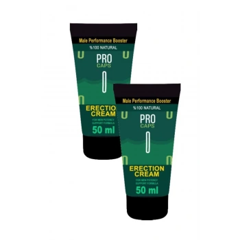 Pro Caps 0 Er.kekler Için Ge.ci.ktirici Ser.tleş.tirici Kremi 50 ml X 2 Adet