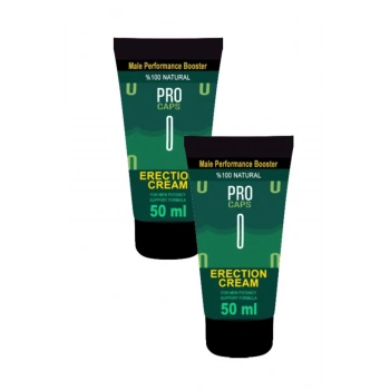 Pro Caps 0 Er.kekler Için Ge.ci.ktirici Ser.tleş.tirici Kremi 50 ml X 2 Adet