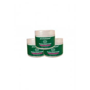 Proctohemo Hemeroid Cream Ba.sur Kremi 150 ml 3 Tane Birden