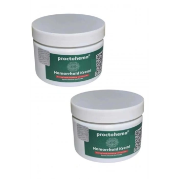 Proctohemo Hem.oroid Sızı Akıntı Şişlik  Masaj Bakım Kremi 150 ml 2 Adet