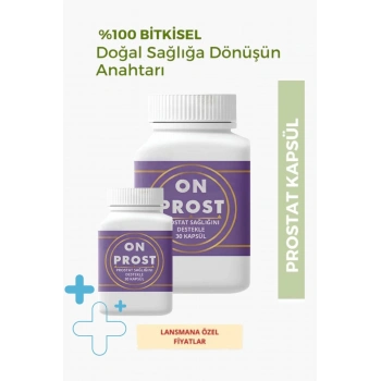 Prost 1 Kapsül %100 sel 60lı Gıda Takviyesi Set
