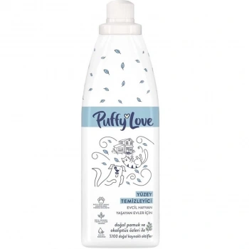 Puffy Love Beyaz Çiçek Kokulu Yüzey Temizleyici 960 Ml